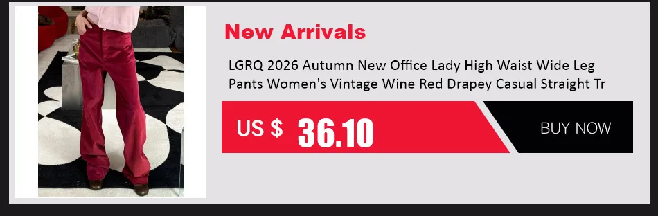 LGRQ Office Lady Casual Trousers Elastic High Waisted Striped Fashionable Wide Leg Pants 2026 Summer New Women's 19DB1959