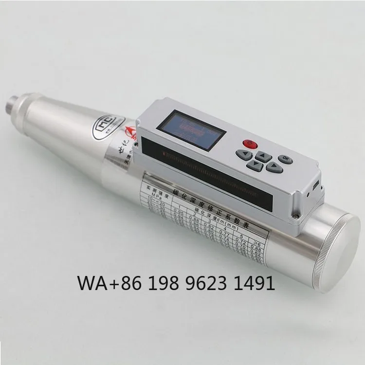 

LCD Display Concrete Strength Rebound Tester Built-in Data Logger Portable Industrial Schmidt Hammer For Construction Building Q