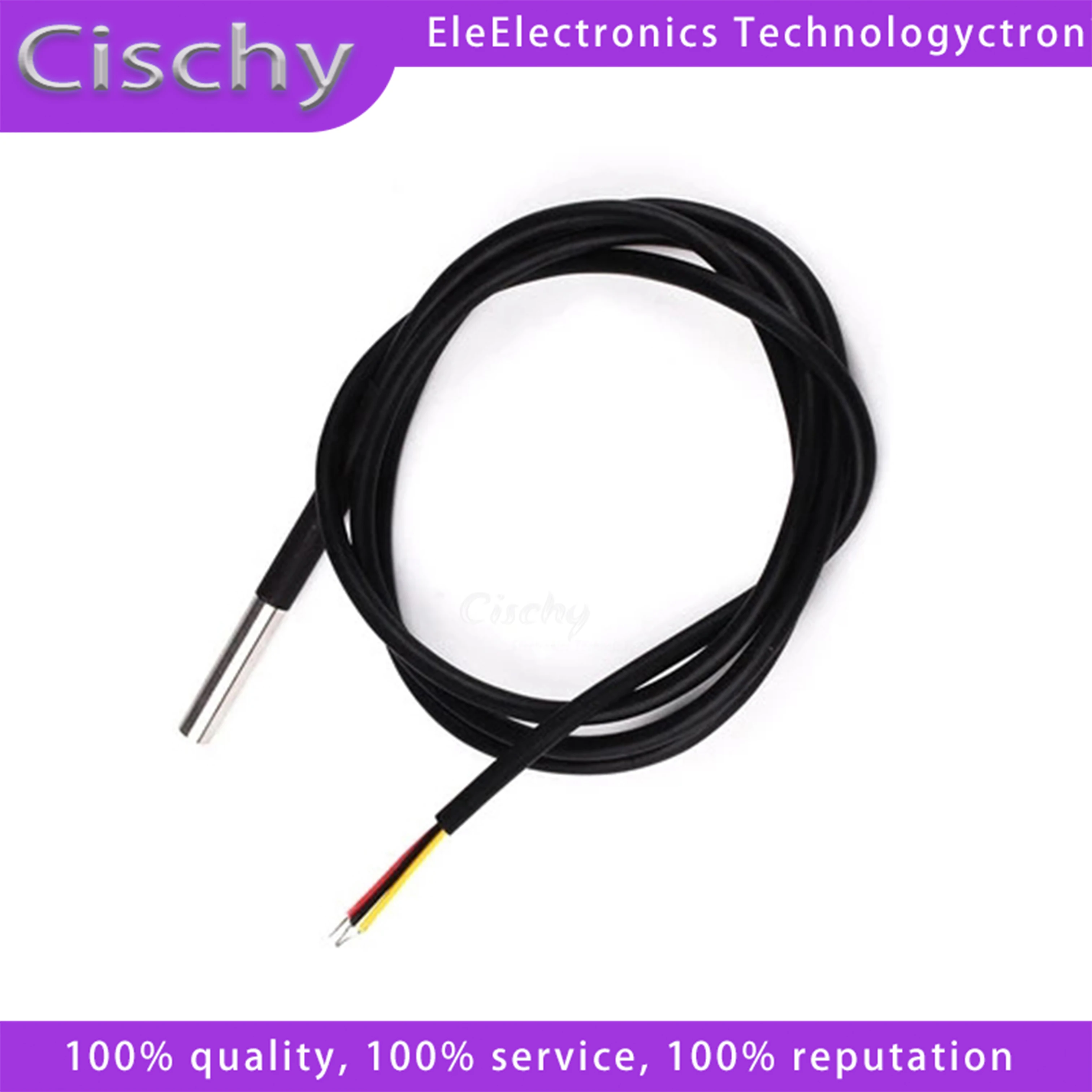 DS1820 Stainless steel package Waterproof DS18b20 temperature probe temperature sensor 18B20 TO-92