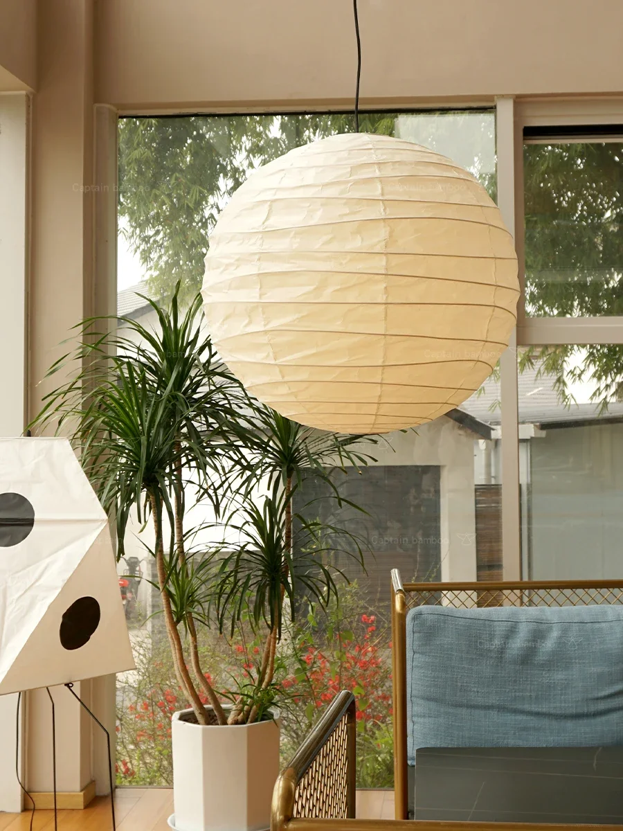 Isamu Noguchi paper lamp 55D unfortunately Japanese-style wabi wind Nordic