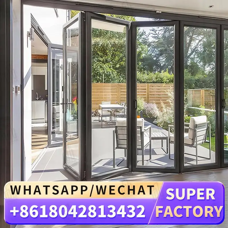 

Customizable Multi function Windows Foldable Door Ideal for Office Spaces in Europe Factory Direct Sale Windows Foldable Door
