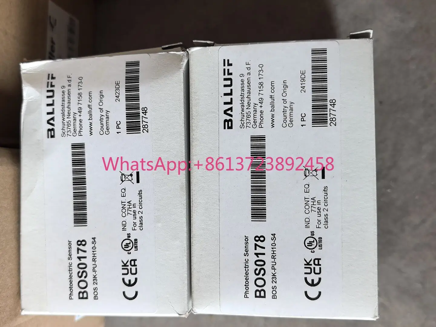 

Brand new original genuine, Balluff BOS0178 photoelectric switch BOS 23 high quality
