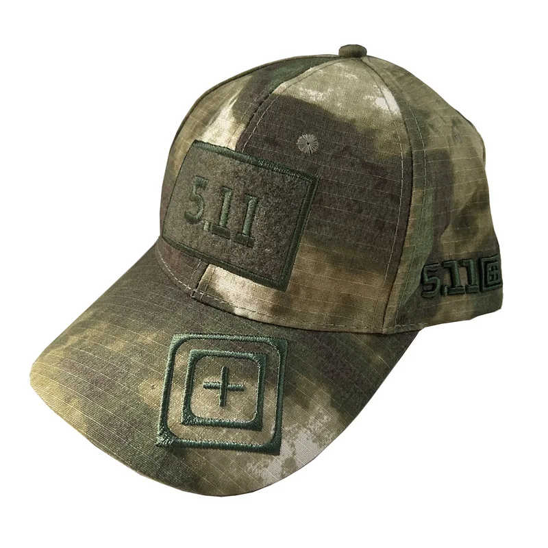 Camouflage Adjustable Baseball Cap Tactical Jungle Hat Fishing Sports Leisure Cap