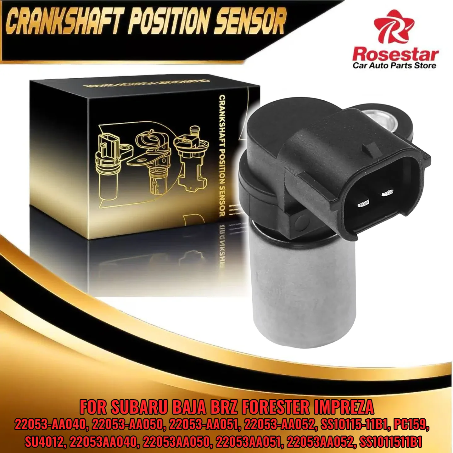 

22053-AA051 Датчик положения коленчатого вала подходит для Subaru Impreza 1993-2012 Legacy Outback Saab 9-2X PC159 SU4012