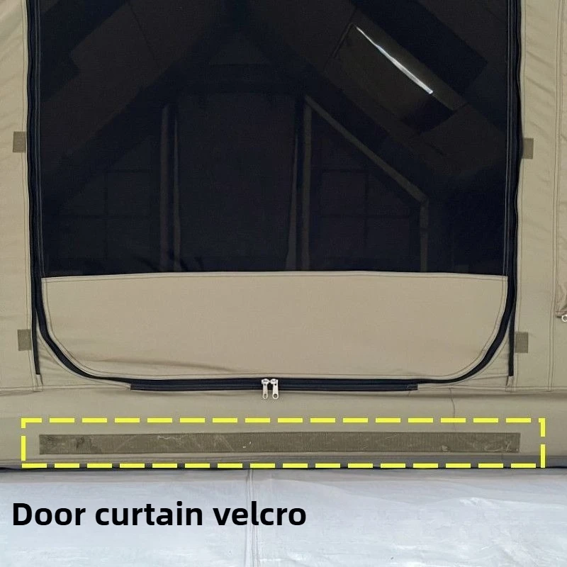 خيام قابلة للنفخ سميكة السفر مقاوم للماء التخييم في الهواء الطلق خيام مساحة كبيرة غير نافذ للمطر يندبروف خيمة منزلية قابلة للنفخ #4