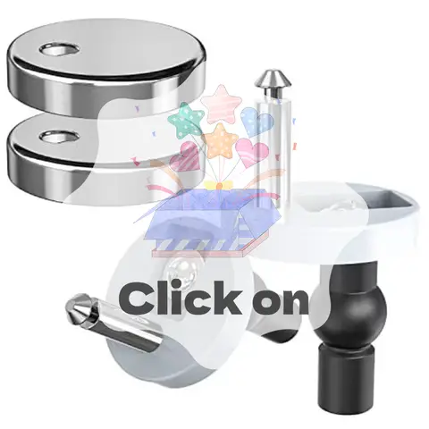 2Pcs Toilet Seat Top Fix Hinge Pack Mountings Replacement Release Quick Screws For Toilet Bathroom Furniture Accessories