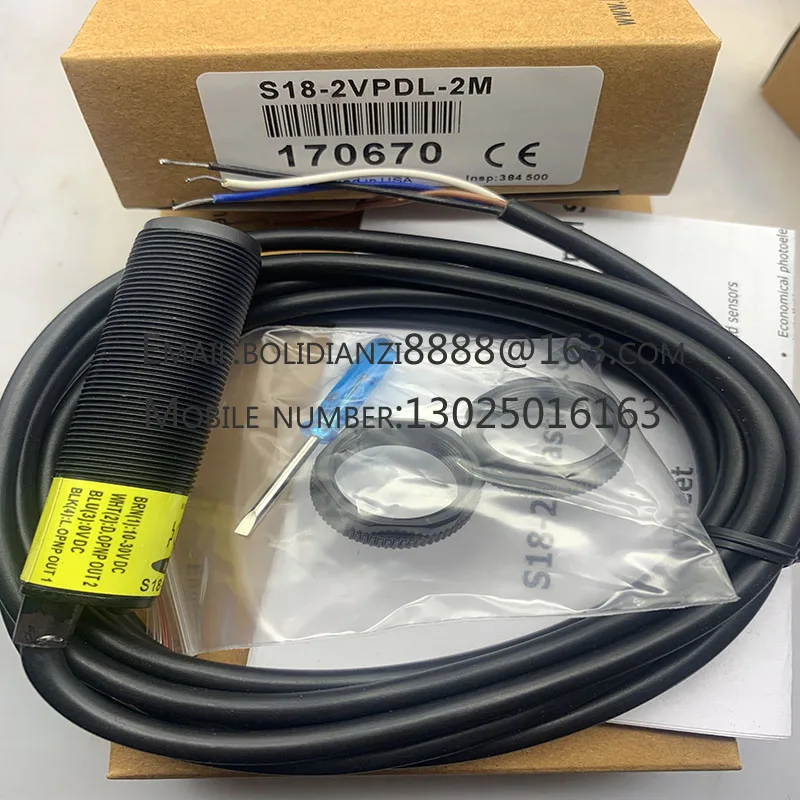 

High-quality QS18VP6FF100Q1 QS18VN6FF100Q1 Photoelectric sensor Real shooting