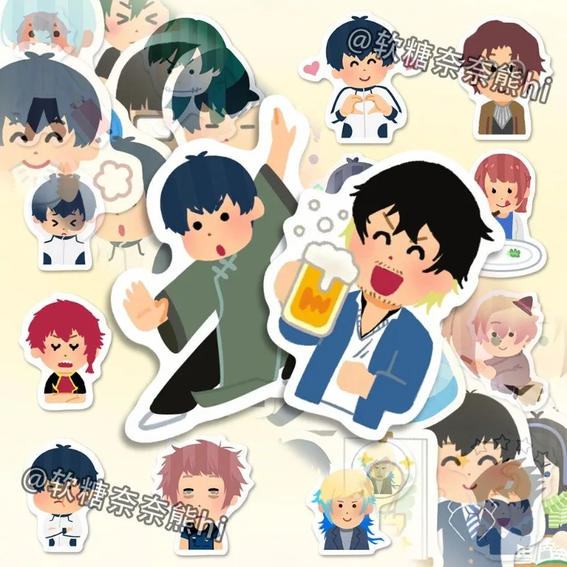 blue lock anime stickers Isagi Yoichi Bachira Meguru photo sticker Stationery Student Message Collection Gift Waterproof diy cos