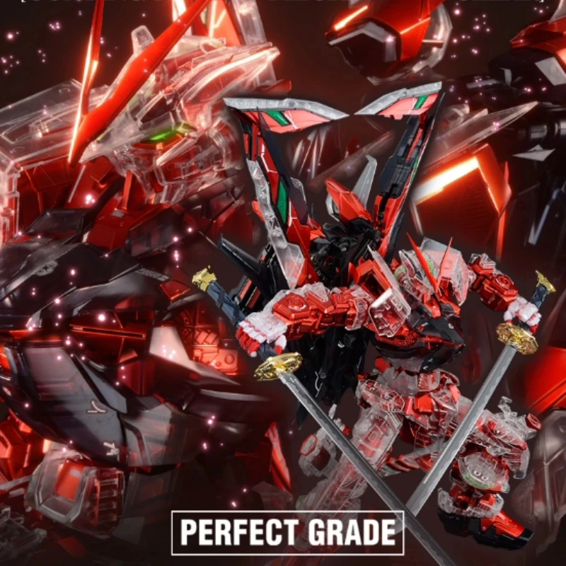 حقيقية بانداي Pb طبعة محدودة Pg 1/60 الأحمر Altered Exia Gundam كبير السيف المفقود عمل الشكل لعبة تحصيل للبالغين