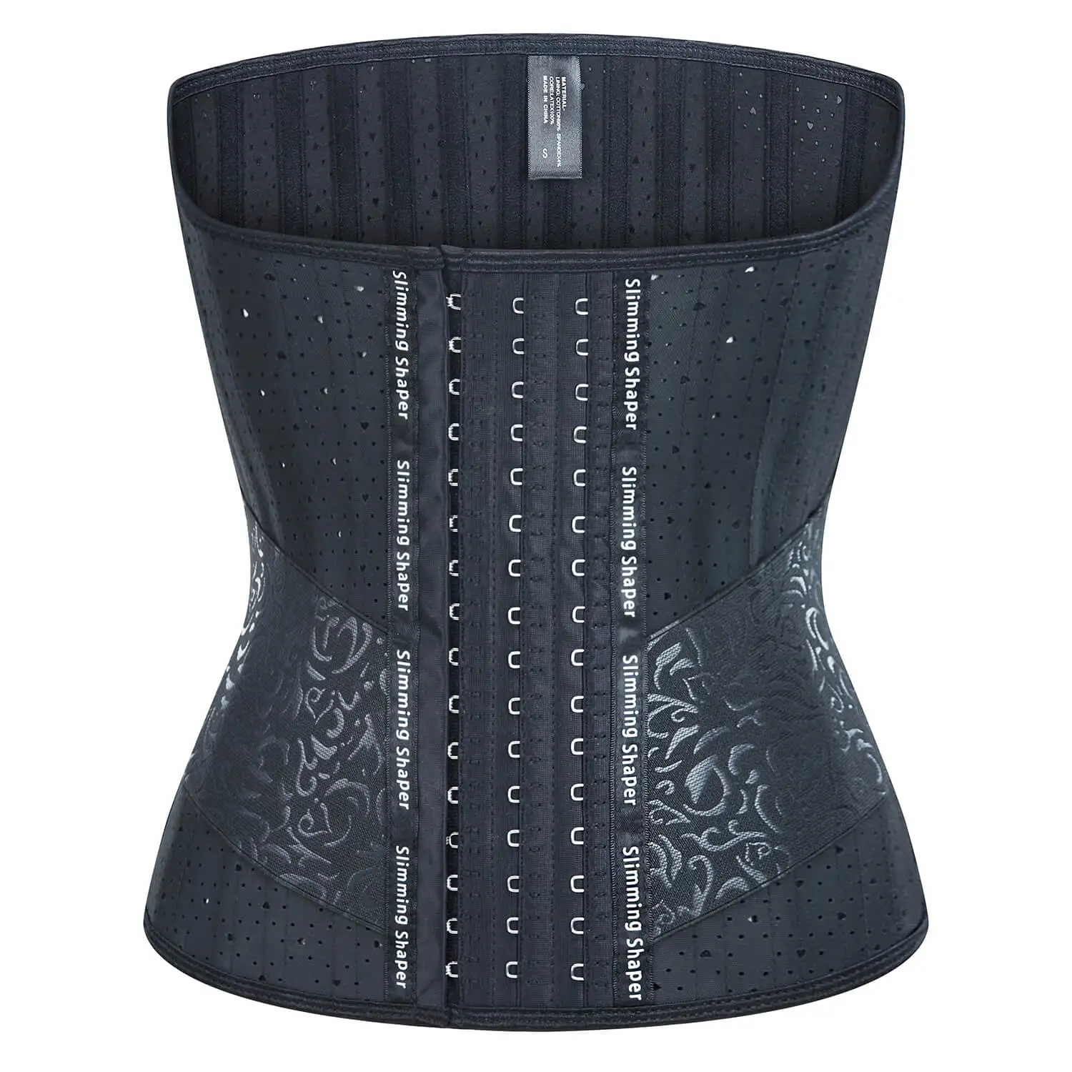 25 Steel Bones Latex Waist Trainer Body Shaper Long Torso Corset Shapewear Women Fajas Colombian Girdles Cincher Slimming Belly