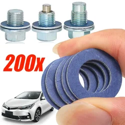 OE# 90430-12031 Oil Pan Drain Screw Gasket Car Engine Sump Oil Drain Bolt Seal Gasket 12mm Hole Nut Seal Ring for Toyota Lexus