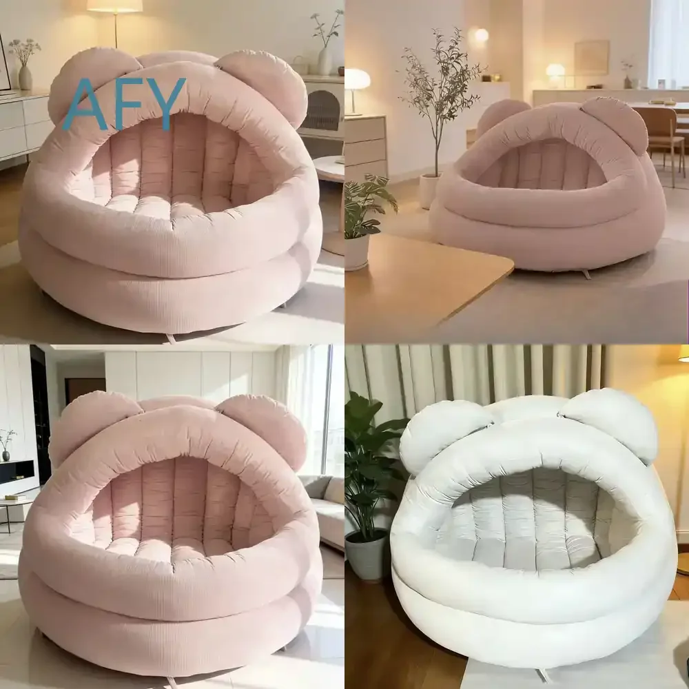 Giant Human Dog Bed Sofa for Kids Adults Oversized Pet Couch Furniture Lazy Lounger for Home Living Room Bedroom Decor