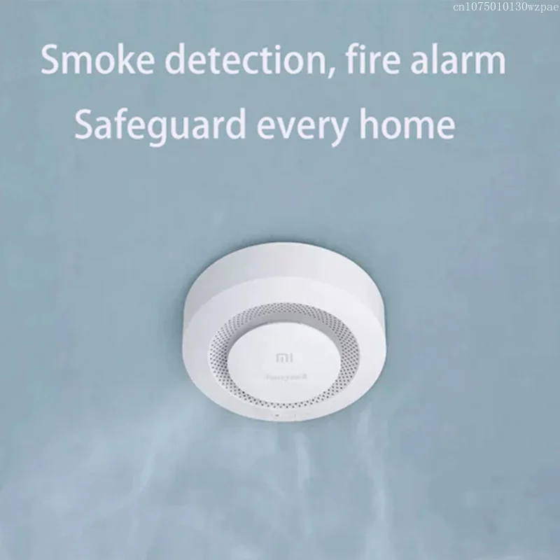 Xiaomi Smoke Detector 2 Fire Audible Visual Alarm Smoke Sensor  Bluetooth Mesh Gateway Smart Linkage Work For Mihome App