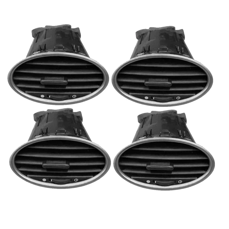 1Set/4Pcs 4M51-A014L21-AD Front Dash Center Air Conditioning Outlet For Ford Focus MK2 2005-2013 AC Air Vent Grille Assy