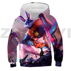 3D Free Fire Garena Hoodie Tracksuit Men Daily Anime Printed Pullovers Girls Harajuku Oversized Sweatshirt Sudaderas Outerwear