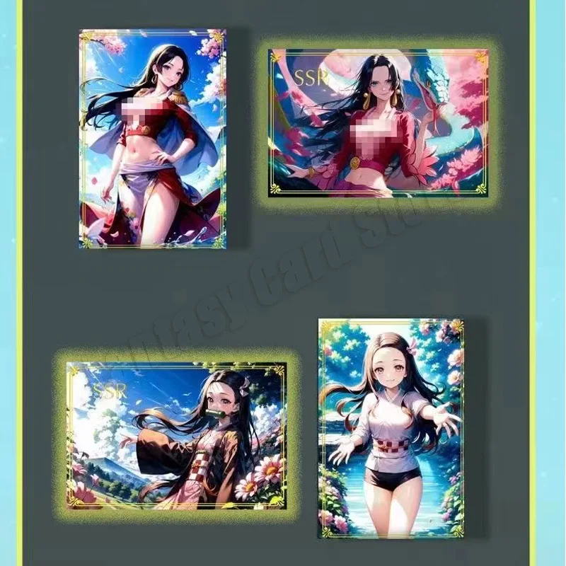 Nuovo stile Sexy A5 Card, vendita limitata ACG Goddess Story grandi tette e culo grosso Nude Bikini Girl Wife Card Blind Box Collection Gift