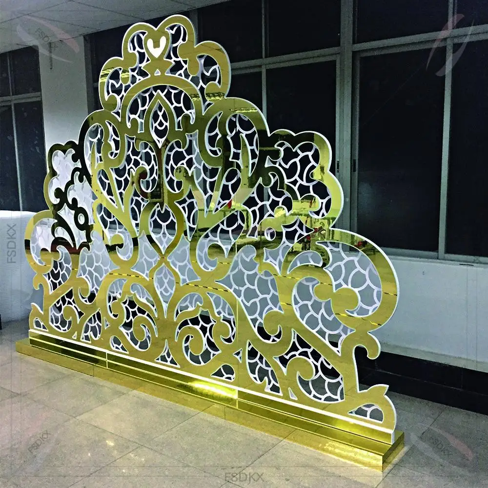 

Manufacturer Design Acrylic Backdrop Decorative for Wedding Event and Party