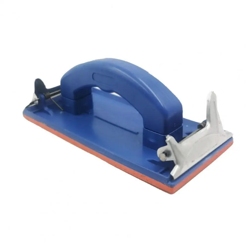 Comodo supporto per carta vetrata supporto per carta vetrata stabile in plastica antiscivolo pratico telaio in carta abrasiva per la lavorazione del legno