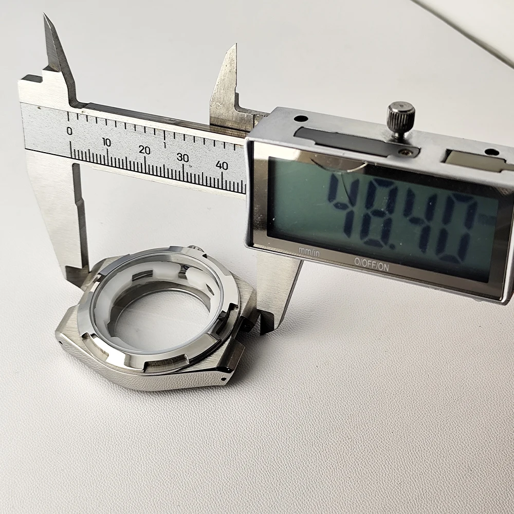 8215 Gehäuse 43mm Uhrenbox Passend für M8215/82 Serien Uhrwerke Uhrenzubehör 8215 Zifferblatt 8215 Zeiger Uhrenteile Uhren für Herren – Detail 8