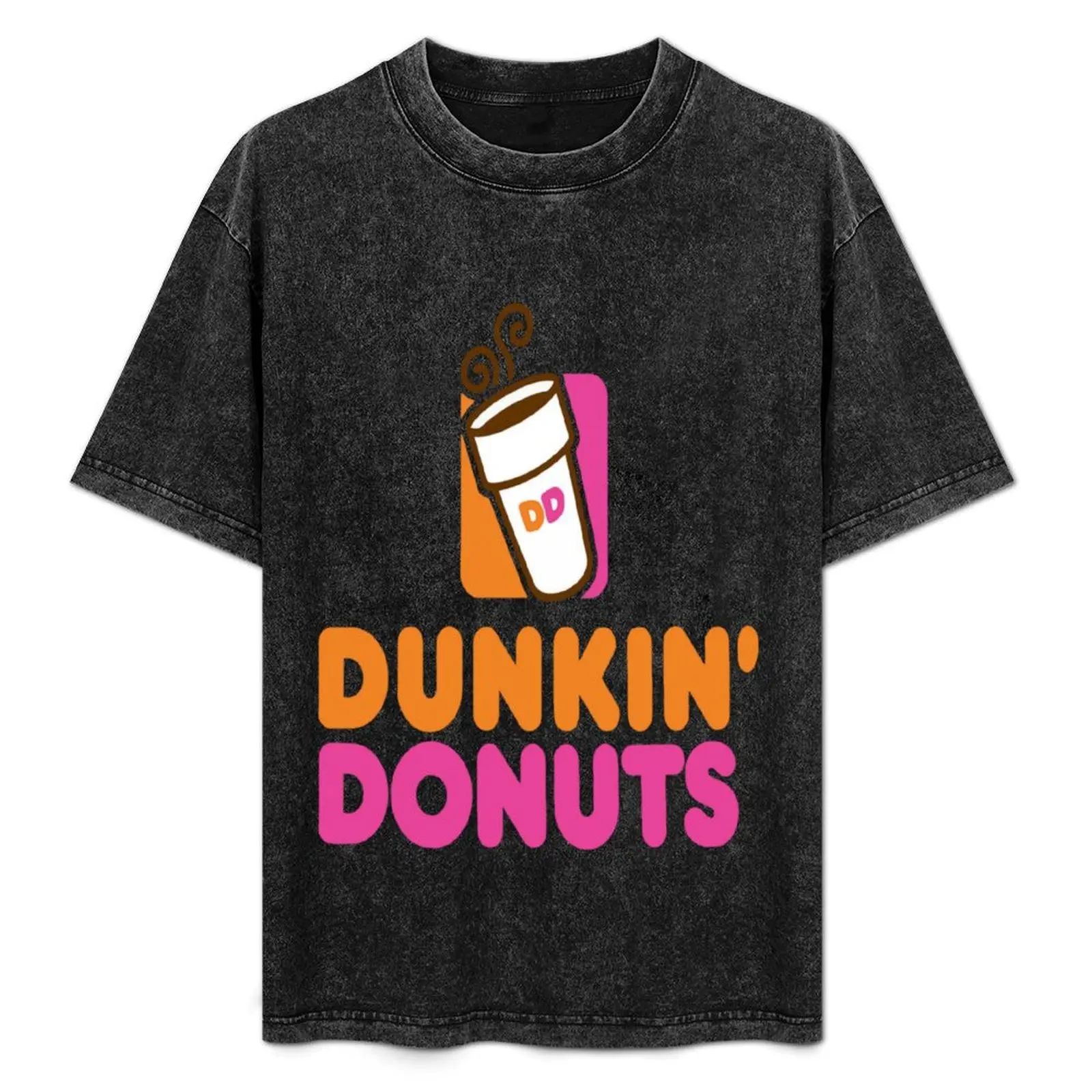 

Футболка DUNKIN DONUTS, базовая однотонная модель для повседневного использования