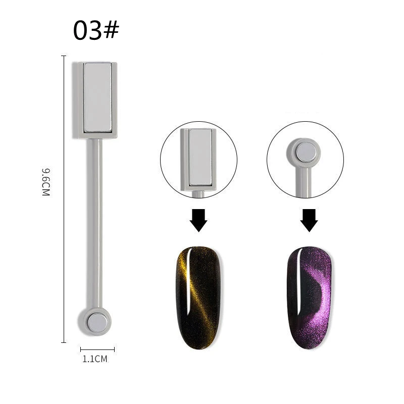 Cat\'s Eye Strong Magnetic Magnet Stick Pen Nail UV Gel Polish Multi-Function Nail art Decoration Accessories Makeup Tool