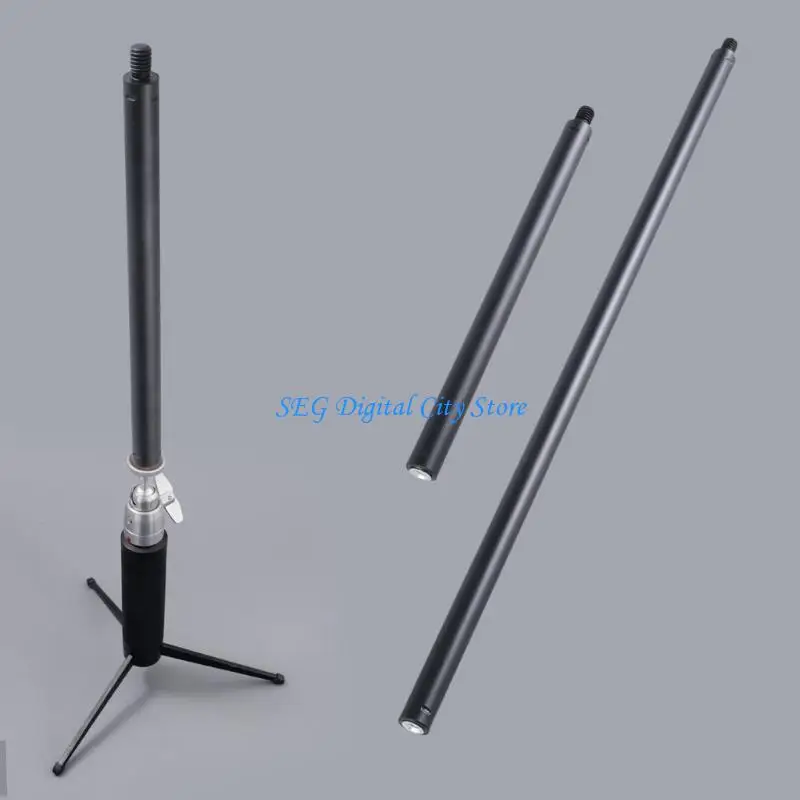 

U75B Camera Mount Extension Rod Aluminum Monopod 15mm with 3/8" Male to 1/4" Female