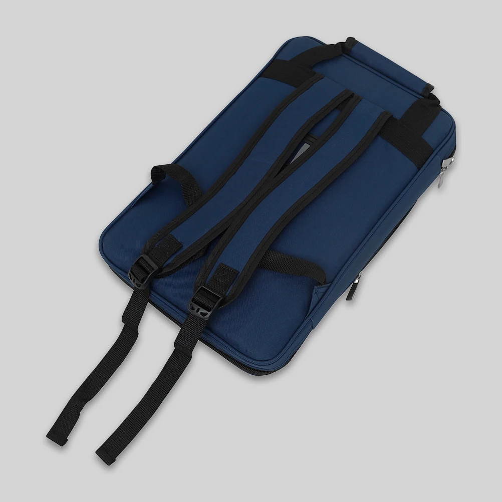 

Drum Stick Bag Oxford Cloth Large Capacity Portable Holder Smooth Zipper Drumsticks Mallets Brushes Teaching Accessories