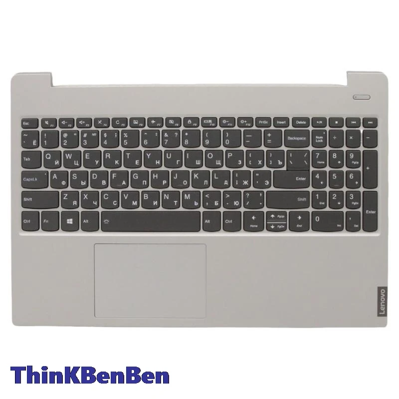 

RU Russian Grey Keyboard Upper Case Palmrest Shell Cover For Lenovo Ideapad S340 15 15IWL 15IML 15API 15IIL 5CB0S18759