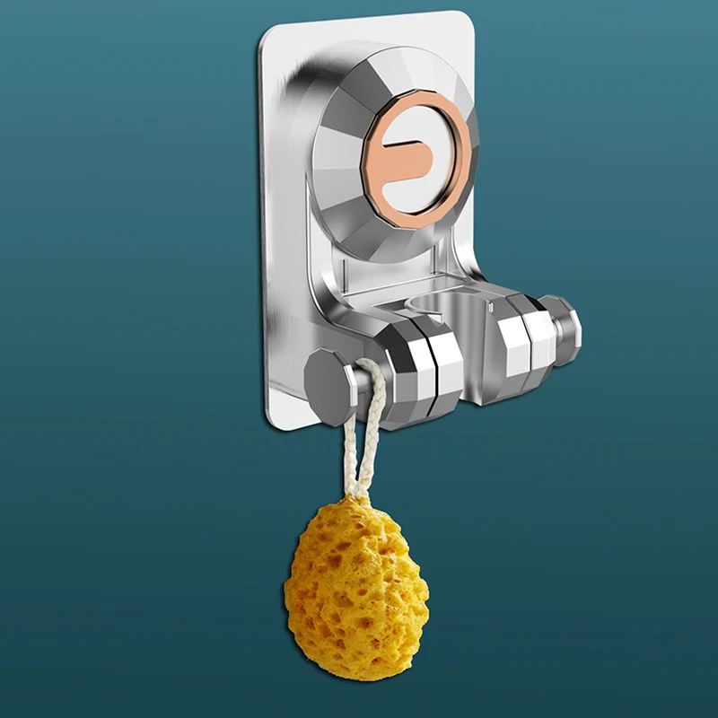 New Shower Head Holder Adjustable Wall Mounted Shower Holder Without Punching Showerhead Handheld Bracket Bathroom  Accessories