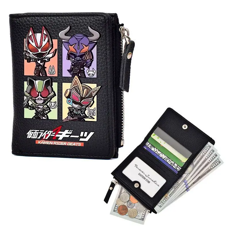 

Kamen Rider аниме короткая сумка для карт кошелек многофункциональная портативная сумка для хранения сумка для карт с несколькими картами ежедневные товары коллекция фанатов