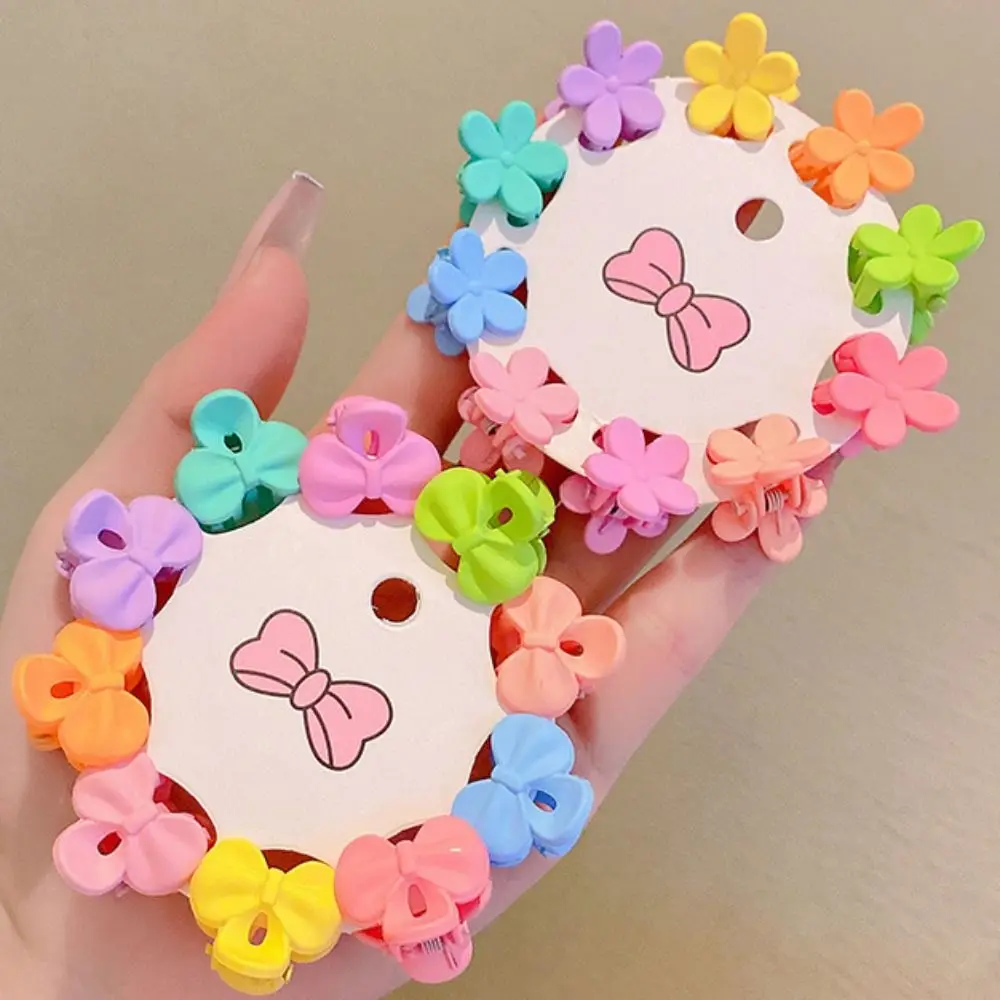 Fashion Gripper Flower Mini Hair Claw Vintage Heart Mini Hair Claw Lovely Star Hair Crab Clip