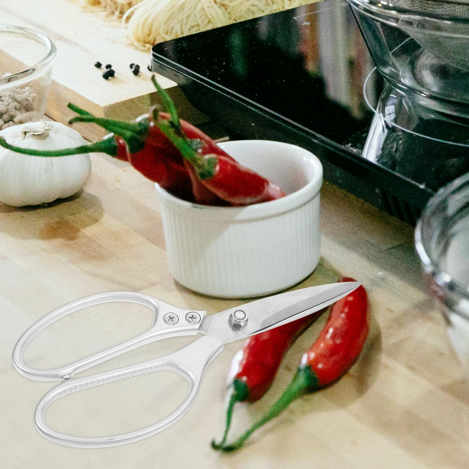 

Kitchen Shears Stainless Steel Multipurpose Bone Poultry Scissors Household Food Prep Tool Chicken Steak