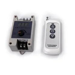 12V 24V Wireless Remote Control DC Motor Speed Controller PWM Induction Speed Switch 5A Control LED Light Speed Control