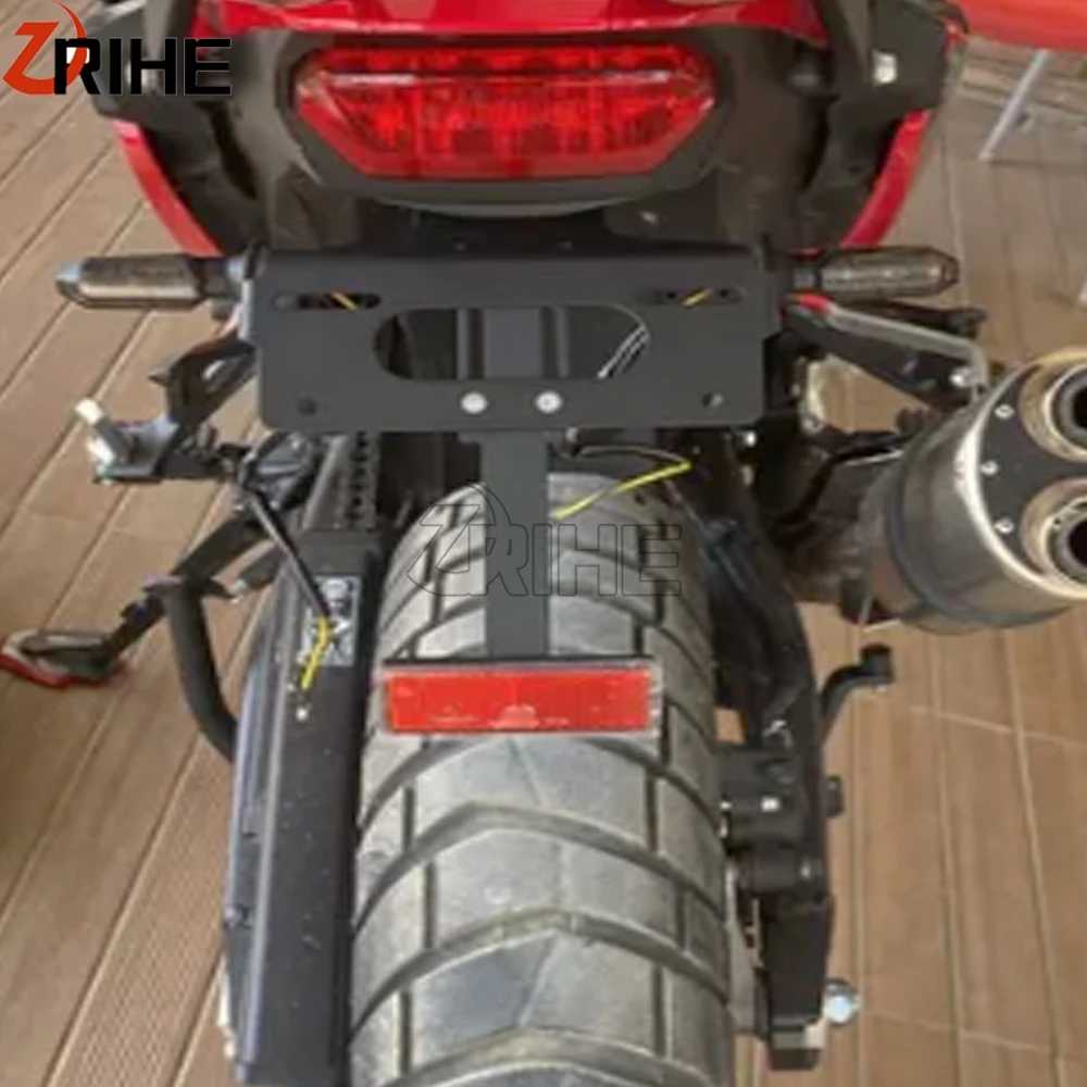 

Motorcycle Accessories License Plate Holder Extend Tail Reflector For HONDA CRF300L RALLY CRF300RX CRF300RL CRF300 CRF 300 L RL
