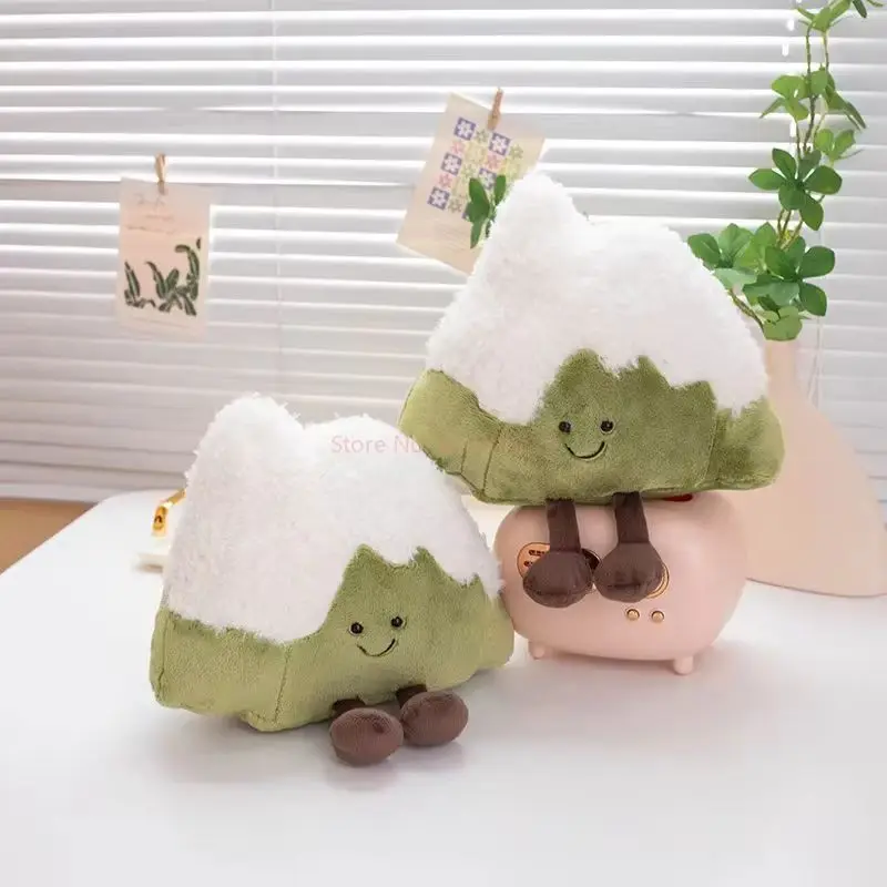 New Jelly Cat Plush Toy Fun Snow Mountain Ornament Toy Sofa, Bedroom Plush Decorative Doll As A Surprise Holiday Gifts For Kid