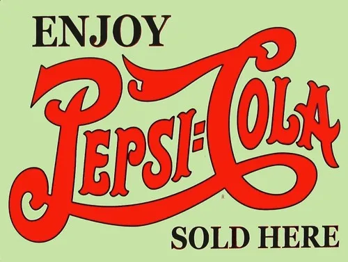 Enjoy Cola Retro Metal Plaque/Sign, Pub, Bar, Man Cave,