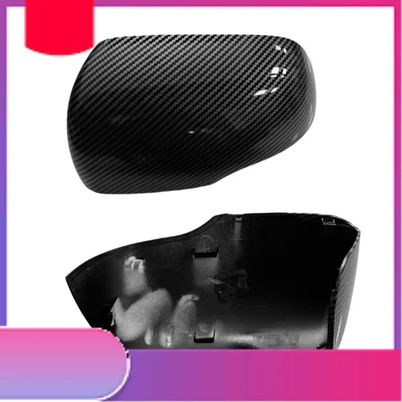 

Car Side Rearview Mirror Cover Carbon Fiber Door Mirror Shell For Kia Picanto 2012-2017 Car Accessories-Y79A