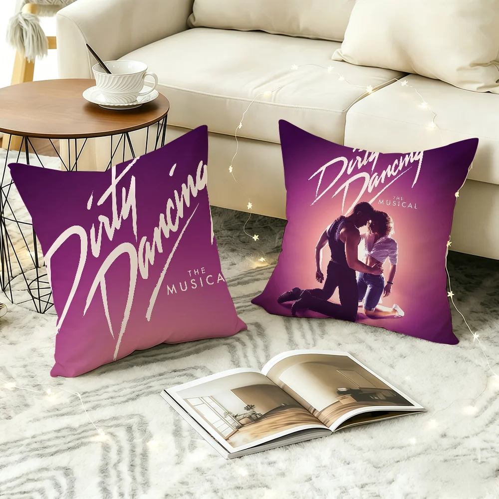 Classic Film Dirty D-dancing Pillow Case Square Bedroom Headboard Sofa Living Room Backrest Cushion Nap Pillow 4