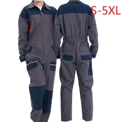 Work Overalls Factory Uniform Working Coveralls Welding Suit Auto Car Repairmen Workshop Mechanic Big Size Work Clothing For Men