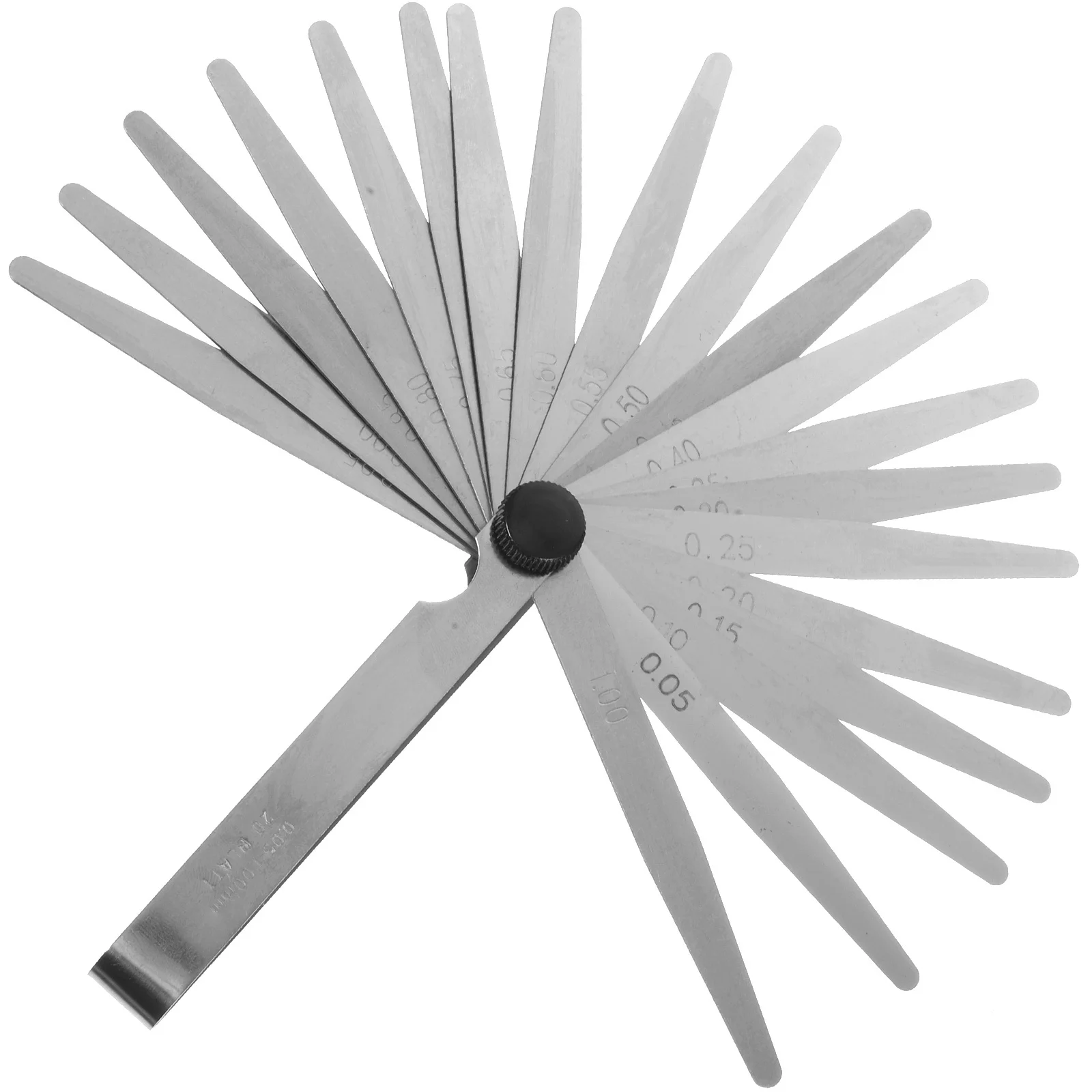 

1 pc Copper Feeler Gauge Stainless Steel Foldable Gap Measuring Tool For Tappet Spark Plug Clearance Feeler Gauge With Box