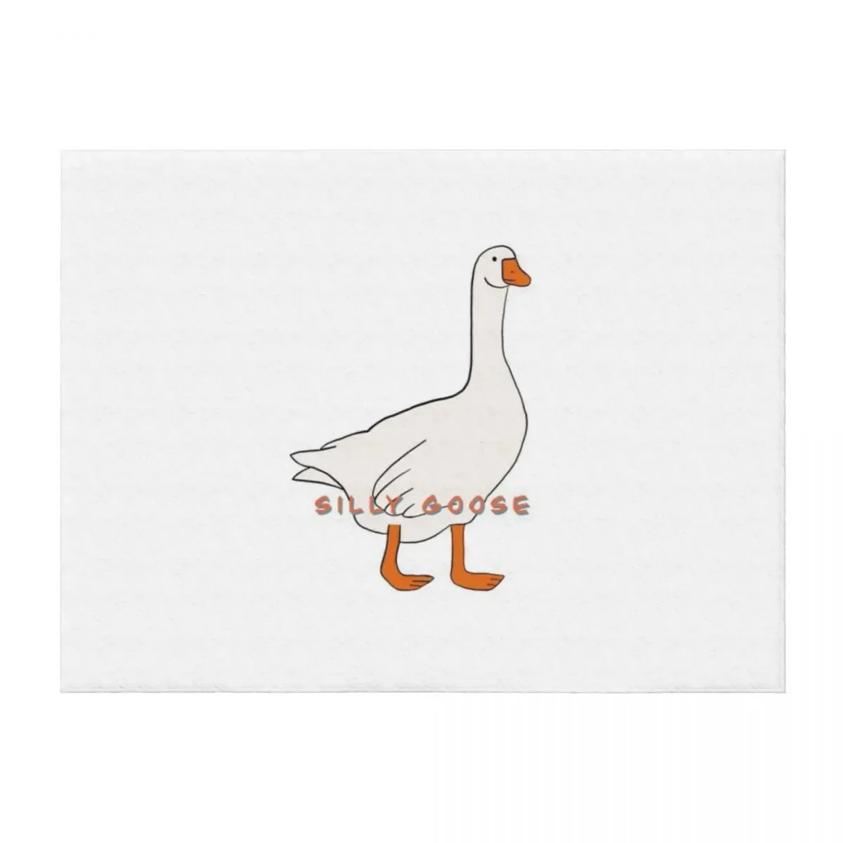 

Silly Goose Throw Blanket Hair Designers anime Retros Blankets