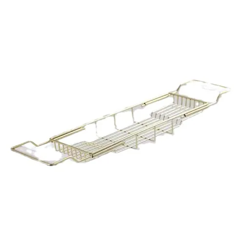 Stainless steel bathtub storage rack telescopic multifunctional toilet bath bathroom support shelf hotel Internet celebrity