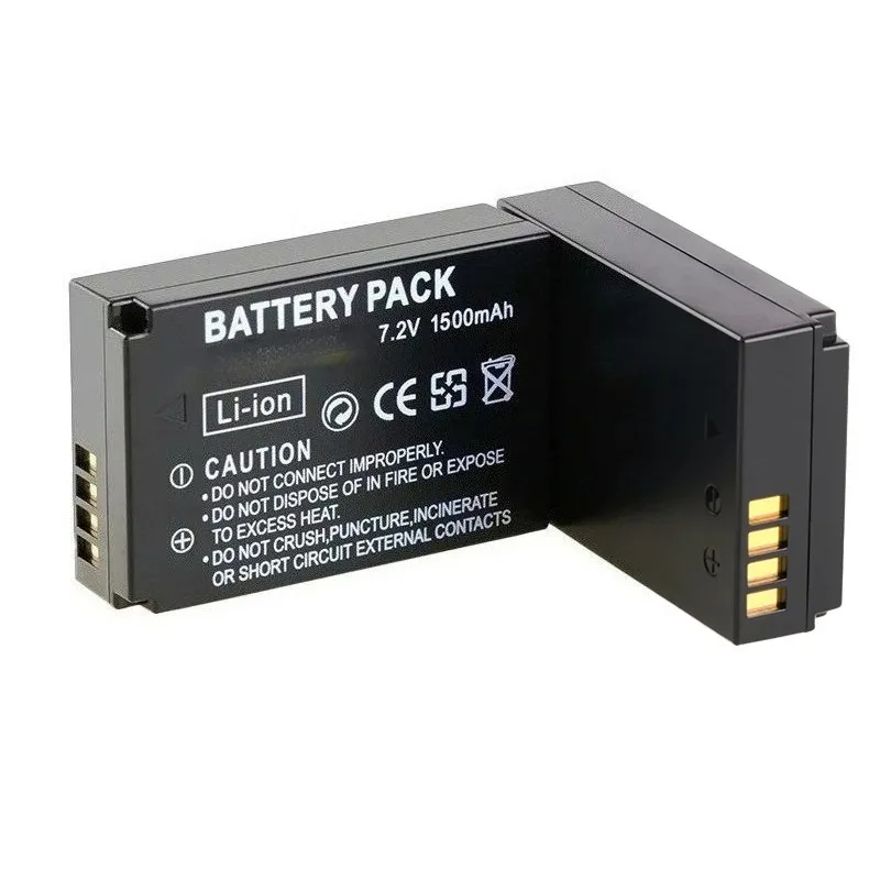 New 1500mAh Camera Battery LP-E12 LPE12 LP E12 For Canon Rebel SL1 100D Kiss X7 EOS-M EOS M M2 EOS M10 M50 M100 Batteries