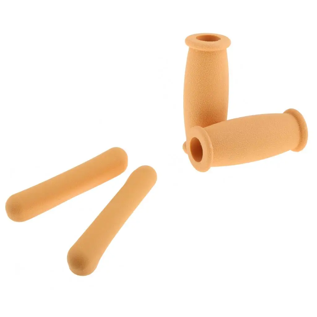 

Crutch Hand Grip Covers Rubber Pads Underarm Pillow Spare Parts for Foldable Forearm Crutches Medical Use