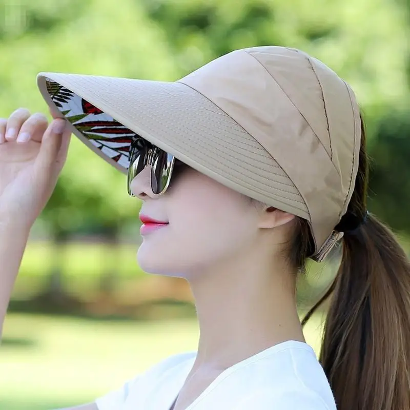 2026 New Outdoor Shade Sun Hat with Foldable Design Adjustable for Beach Walking