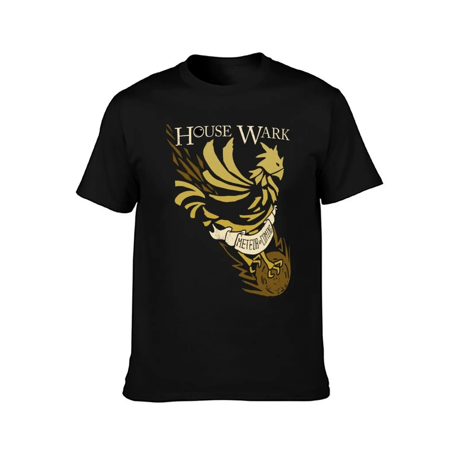 Meteor is Coming T-Shirt Big Size Short Sleeve Tee for Men T-Shirt
