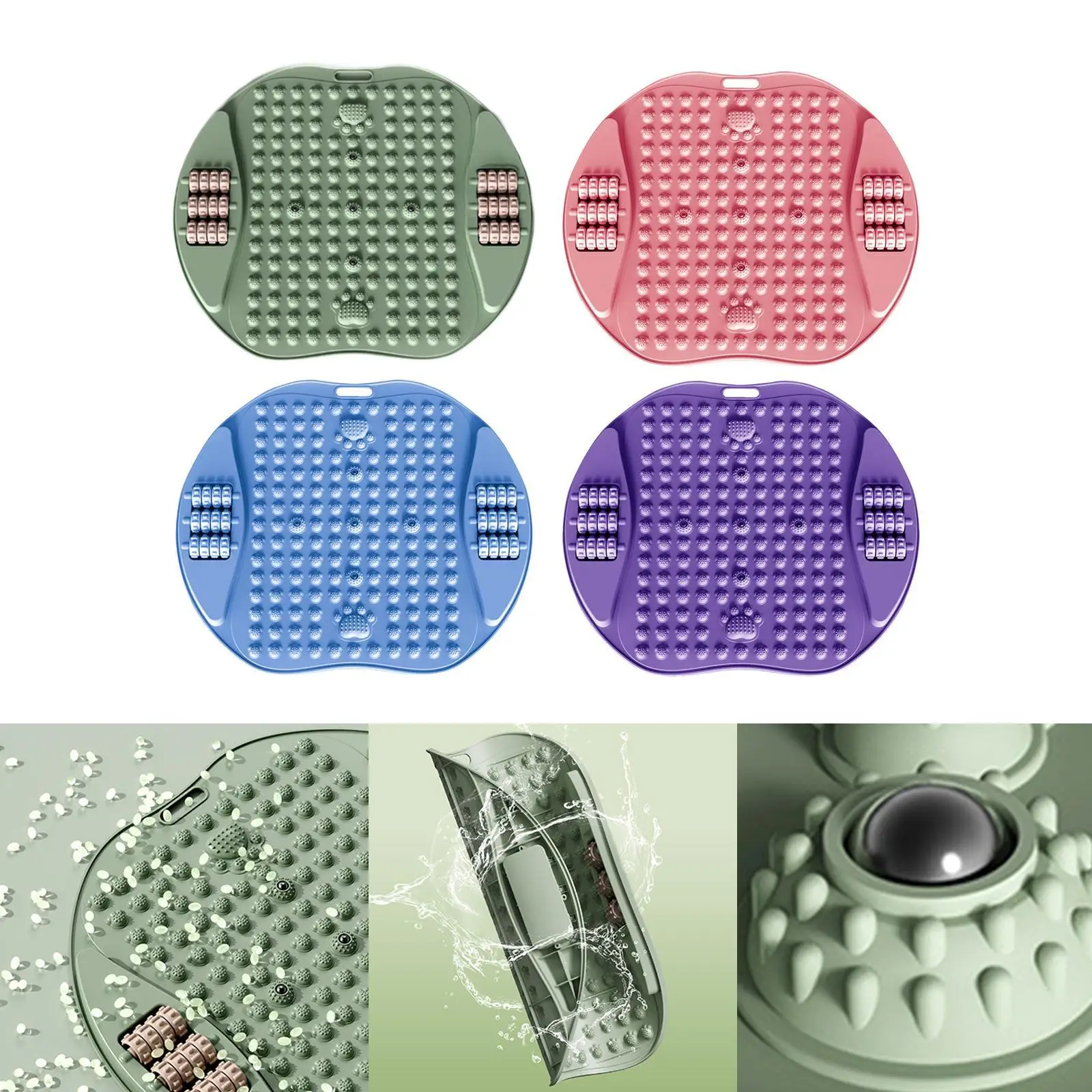 

Exercise Foot Massager Relaxing Multifunctional Acupressure Mat for Household Office Long Sitting Office Workers Desk Floor