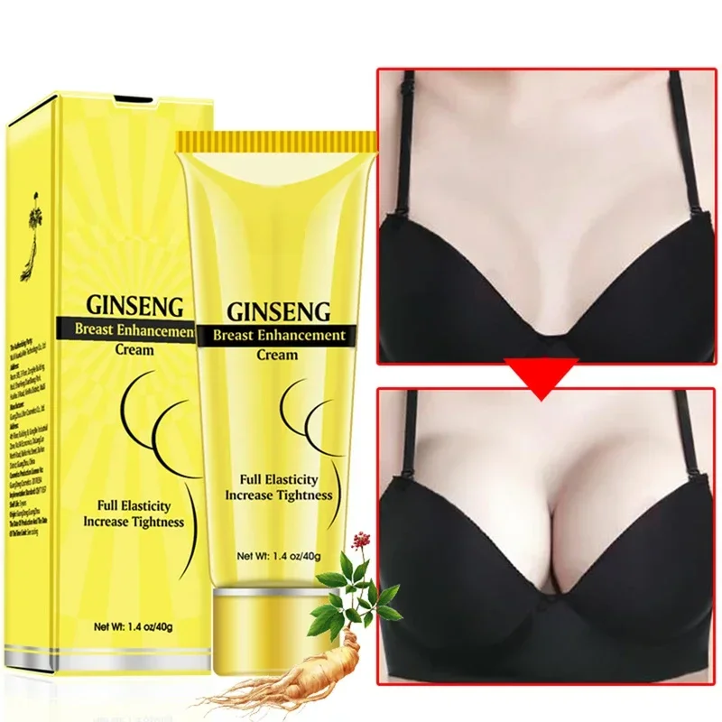 

Ginseng Breast Enlargement Cream Effective Full Elasticity Breast Enhancer Increase Tightness Big Bust Cream Breast Care