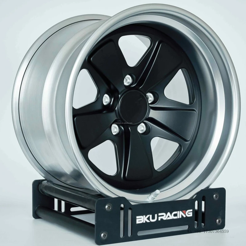 Bku 2 Piece Forged 5x130 Wheels for Porsche Cayenne 911 970 997 Macan 996 Custom 17 18 19 Inch Deep Dish Alloy Rims
