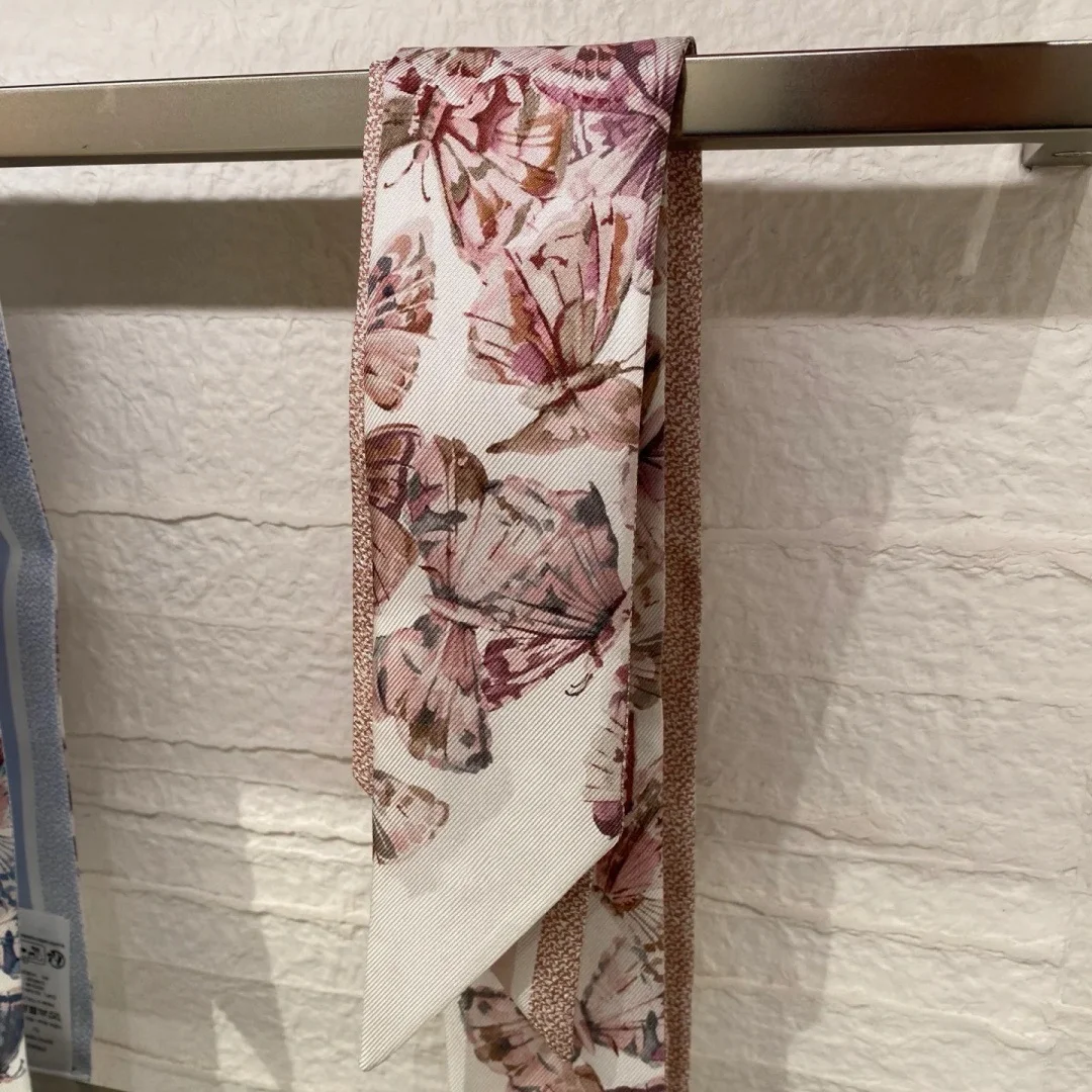 2025 هدية العيد الجديدة رباط شعر شريط الفراشة رائعة وفريدة من نوعها أنيقة ومثالية ومتعددة الاستخدامات للعمل في تاريخ التنقل